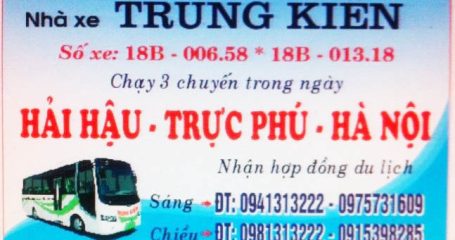 Nhà Xe Trung Kiên Hải Hậu Hà Nội