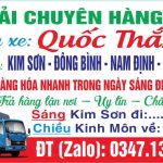 xe tải Quốc Thắng Ninh Bình Nam Định Thái Bình Hưng Yên Hải Dương