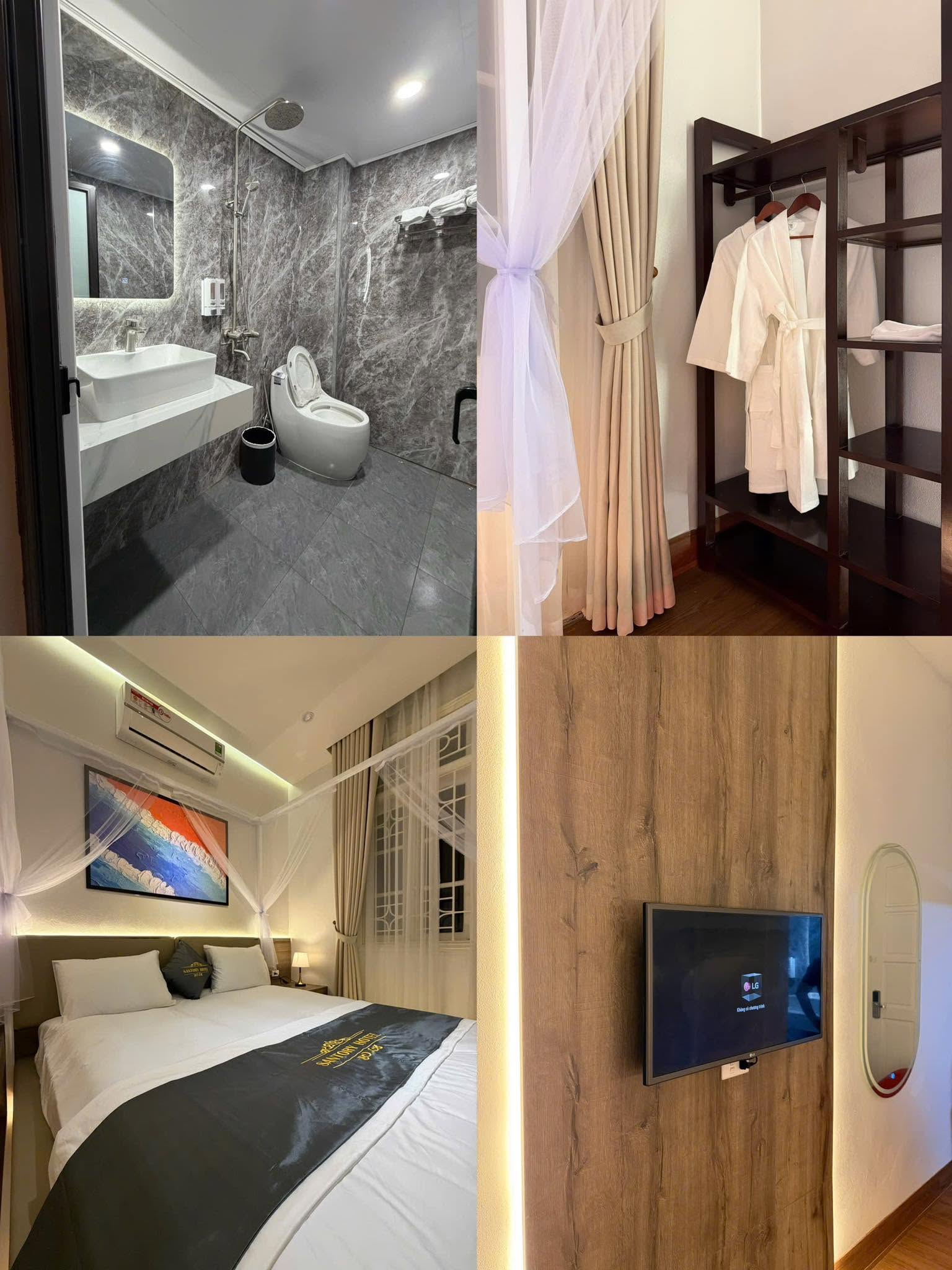 khách sạn Santory Thịnh Long phòng đơn 3